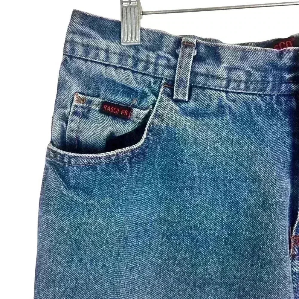 Rasco Cool Girl Flame Resistant Bootcut Jeans Size 9R‎ 32X31.5 - HRC2 NFPA - Picture 6 of 16